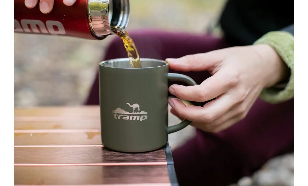 Туристична термочашка Tramp UTRC-009 (Olive) на 300 мл, нержавіюча сталь, Об'єм: 300, Колір: Olive, зображення 8