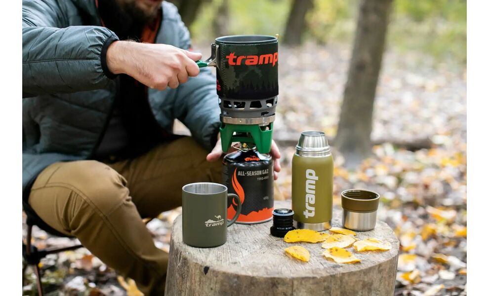 Туристична термочашка Tramp UTRC-009 (Olive) на 300 мл, нержавіюча сталь, Об'єм: 300, Колір: Olive, зображення 4