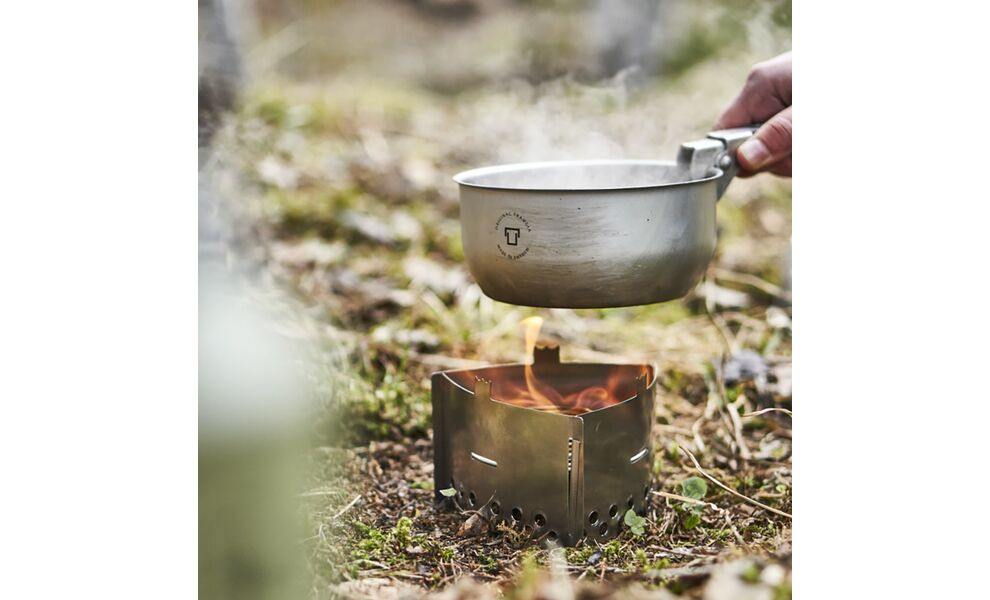 Вітрозахист-підставка для газового чи спиртового пальника Trangia Triangle (без пальника), зображення 11