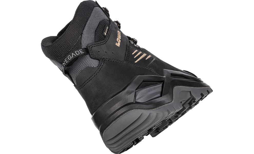 Трекінгові черевики чоловічі LOWA Renegade Evo GTX MID - 311916 (9983/Black-Dune), Колір виробника: 9983/Black-Dune, Розмір виробника: EU 43,5, зображення 4