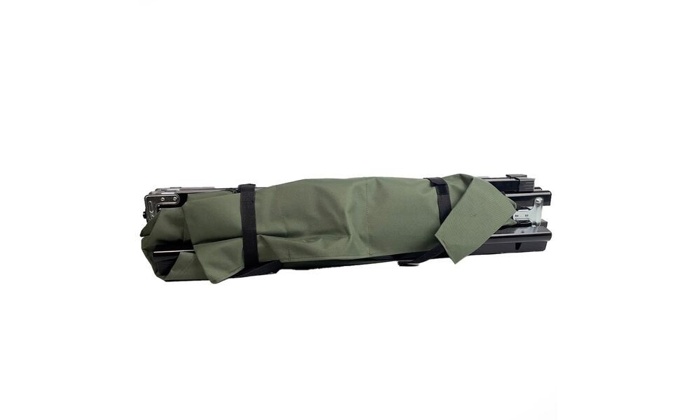 Розкладне туристичне ліжко BaseCamp Camping Bed (Olive Green), Колір виробника: Olive Green, зображення 8