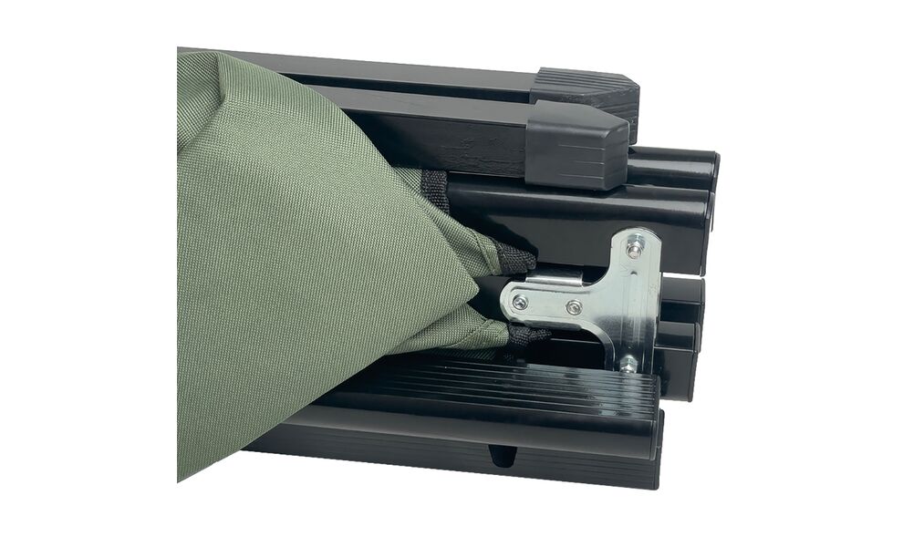 Розкладне туристичне ліжко BaseCamp Camping Bed (Olive Green), Колір виробника: Olive Green, зображення 4