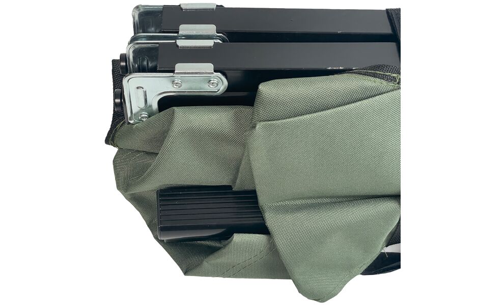 Розкладне туристичне ліжко BaseCamp Camping Bed (Olive Green), Колір виробника: Olive Green, зображення 3