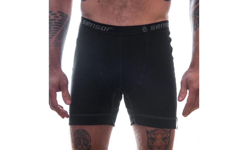 Термотруси чоловічі Sensor Double Face (Black), Колір виробника: Black, Розмір: XL, зображення 2