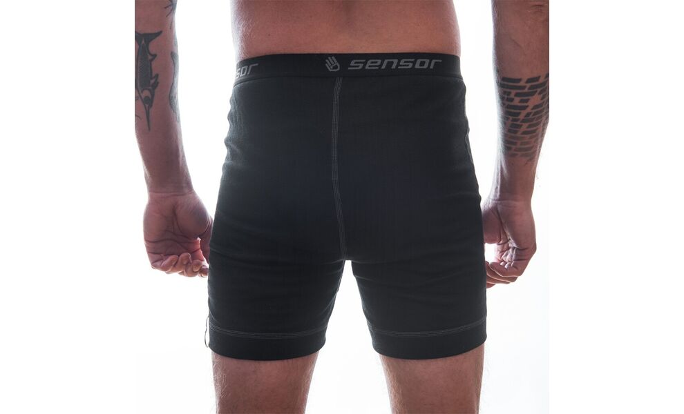 Термотруси чоловічі Sensor Double Face (Black), Колір виробника: Black, Розмір: XL, зображення 3