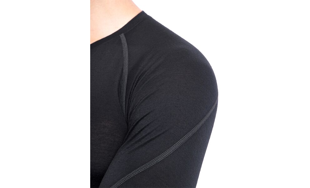 Термокофта чоловіча Sensor Merino Active (Black), Колір виробника: Black, Розмір виробника: XL, зображення 11