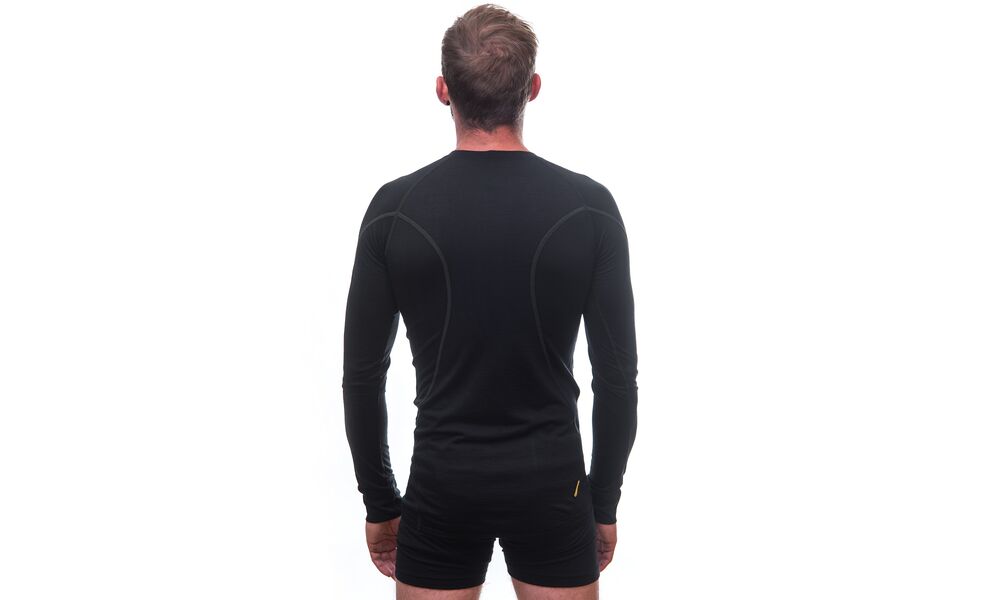 Термокофта чоловіча Sensor Merino Active (Black), Колір виробника: Black, Розмір виробника: L, зображення 4