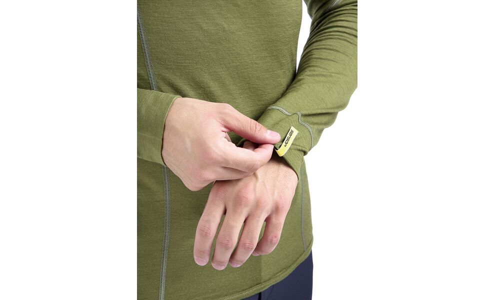 Термокофта чоловіча Sensor Merino Active (Safari), Колір виробника: Safari, Розмір виробника: XXL, зображення 11