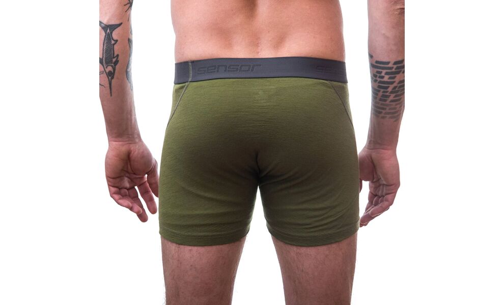 Термотруси чоловічі Sensor Merino Active (Safari), Колір виробника: Safari, Розмір: XL, зображення 3