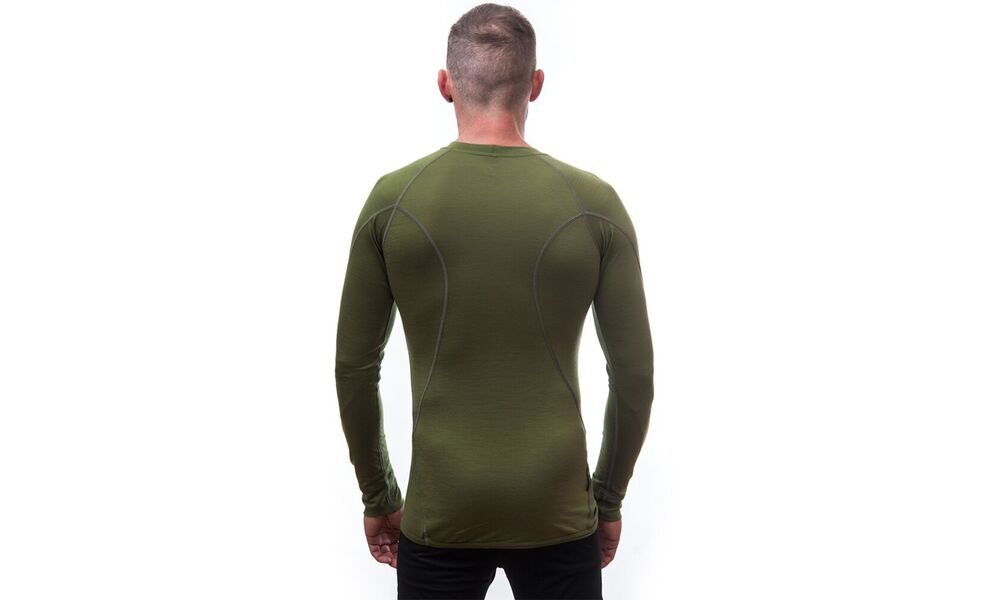 Термокофта чоловіча Sensor Merino Active (Safari), Колір виробника: Safari, Розмір виробника: L, зображення 4