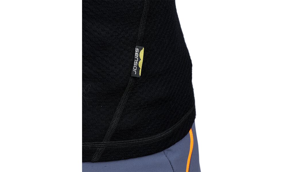 Термокофта чоловіча Sensor Merino DF (Black), Колір виробника: Black, Розмір виробника: XXL, зображення 15