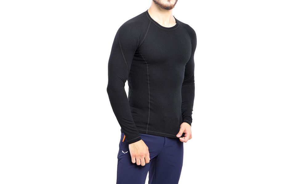 Термокофта чоловіча Sensor Merino DF (Black), Колір виробника: Black, Розмір виробника: L, зображення 9
