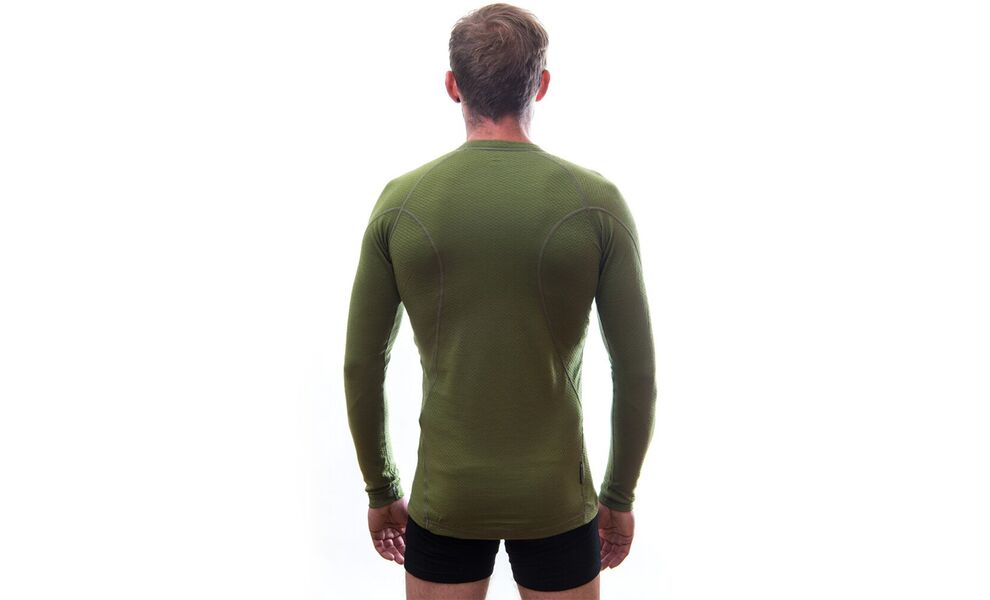 Термокофта чоловіча Sensor Merino DF (Safari), Колір виробника: Safari, Розмір виробника: M, зображення 4