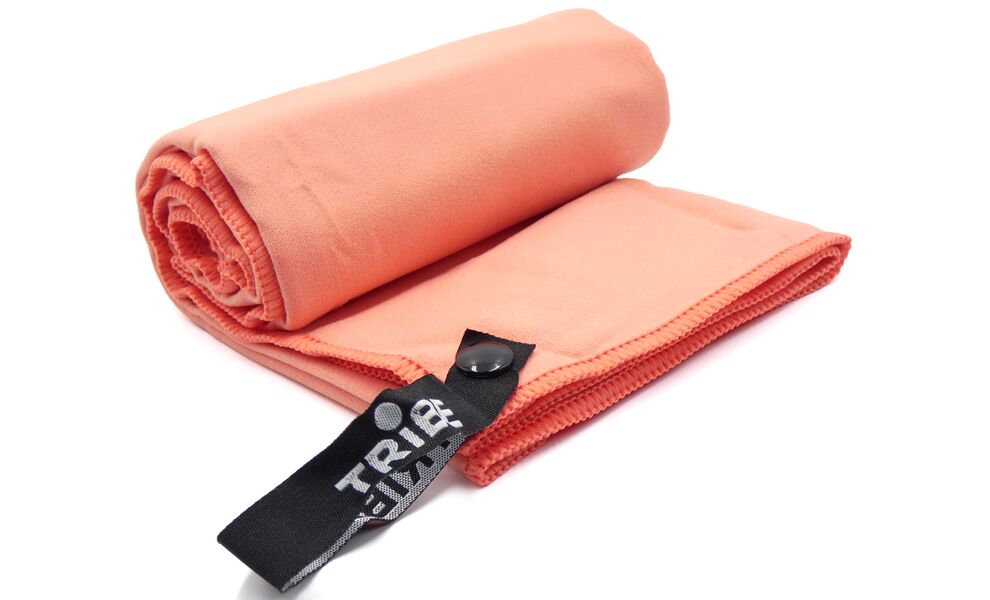 Швидкосохнучий рушник з мікрофібри з чохлом Tribe Pocket Towel - M (Brick Red), 100x50 см, Тип розміру: M, Колір: Brick Red, зображення 2