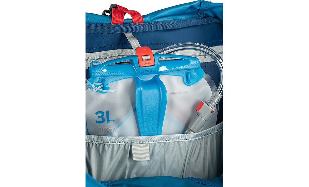 Рюкзак Osprey Atmos AG LT 65 - L/XL (Night Shift/Scoria Blue), Об'єм: 68, Колір виробника: Night Shift/Scoria Blue, Тип розміру спинки: L/XL, зображення 10