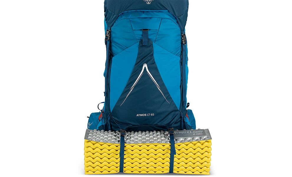 Рюкзак Osprey Atmos AG LT 65 - L/XL (Night Shift/Scoria Blue), Об'єм: 68, Колір виробника: Night Shift/Scoria Blue, Тип розміру спинки: L/XL, зображення 14
