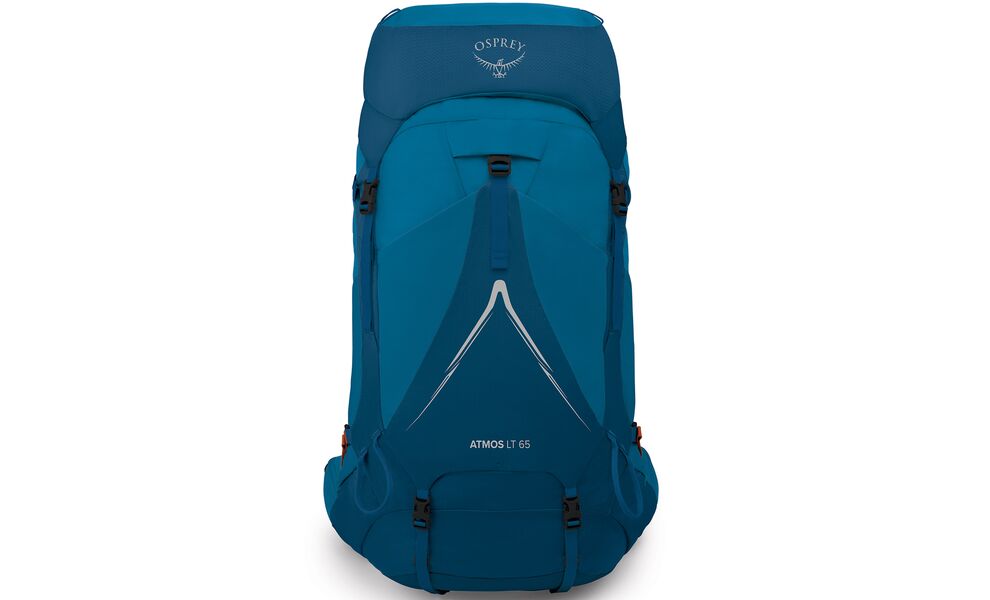 Рюкзак Osprey Atmos AG LT 65 - L/XL (Night Shift/Scoria Blue), Об'єм: 68, Колір виробника: Night Shift/Scoria Blue, Тип розміру спинки: L/XL, зображення 3