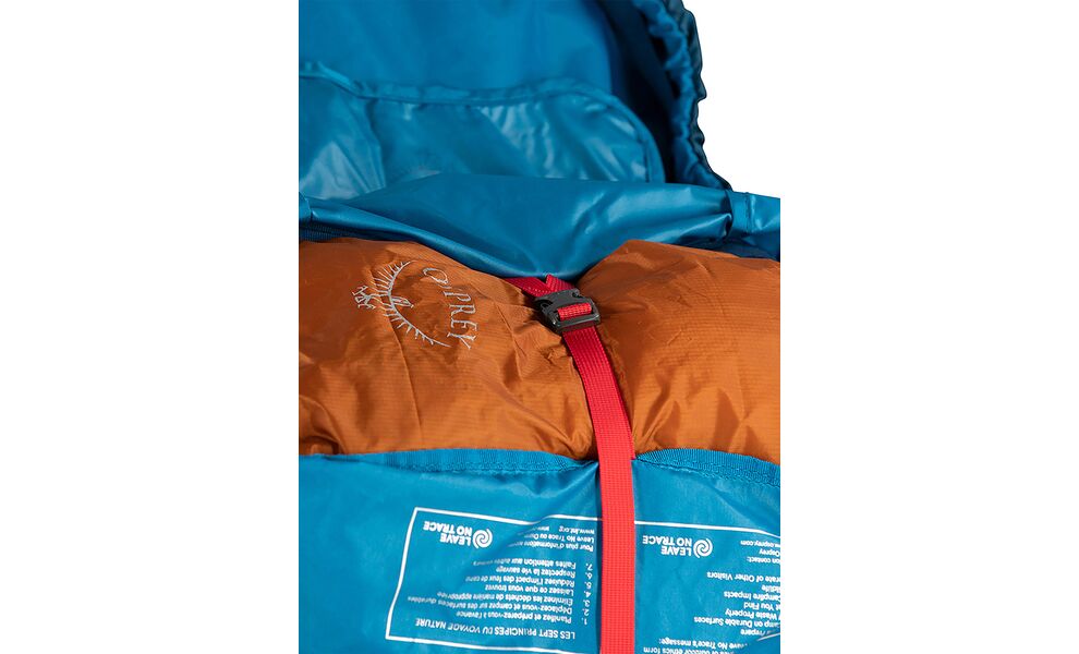 Рюкзак Osprey Atmos AG LT 65 - L/XL (Night Shift/Scoria Blue), Об'єм: 68, Колір виробника: Night Shift/Scoria Blue, Тип розміру спинки: L/XL, зображення 9