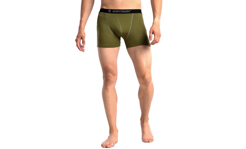 Термотруси чоловічі Sensor Merino Active (Safari), Колір виробника: Safari, Розмір: XL, зображення 5