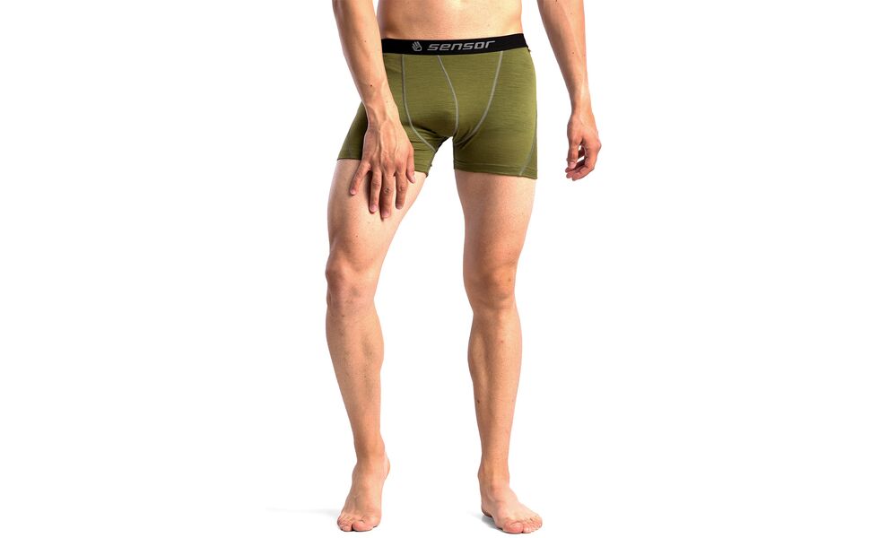 Термотруси чоловічі Sensor Merino Active (Safari), Колір виробника: Safari, Розмір: XL, зображення 6