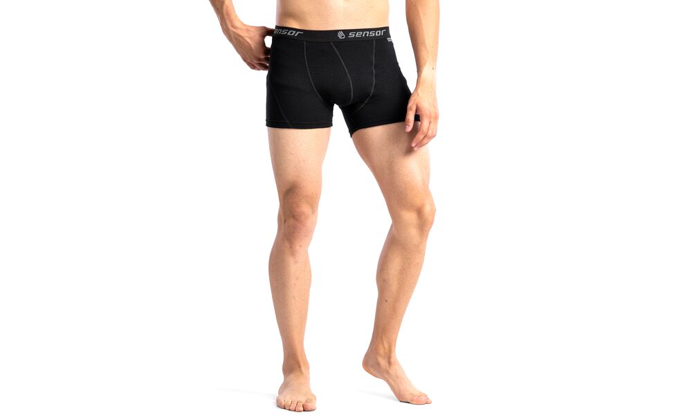 Термотруси чоловічі Sensor Merino DF (Black), Колір виробника: Black, Розмір: L, зображення 7