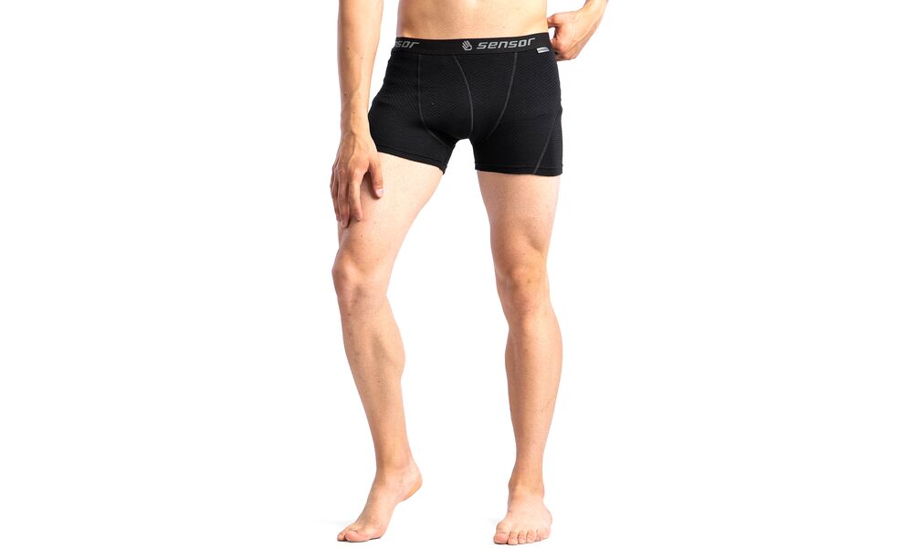 Термотруси чоловічі Sensor Merino DF (Black), Колір виробника: Black, Розмір: M, зображення 8