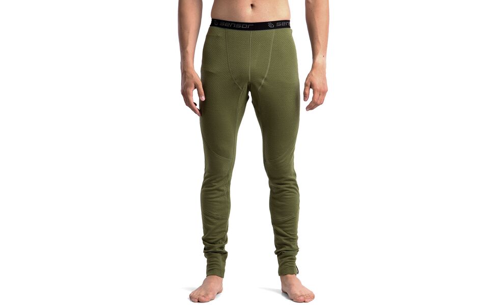 Термоштани чоловічі Sensor Merino DF (Safari), Колір виробника: Safari, Розмір виробника: XXL, зображення 2