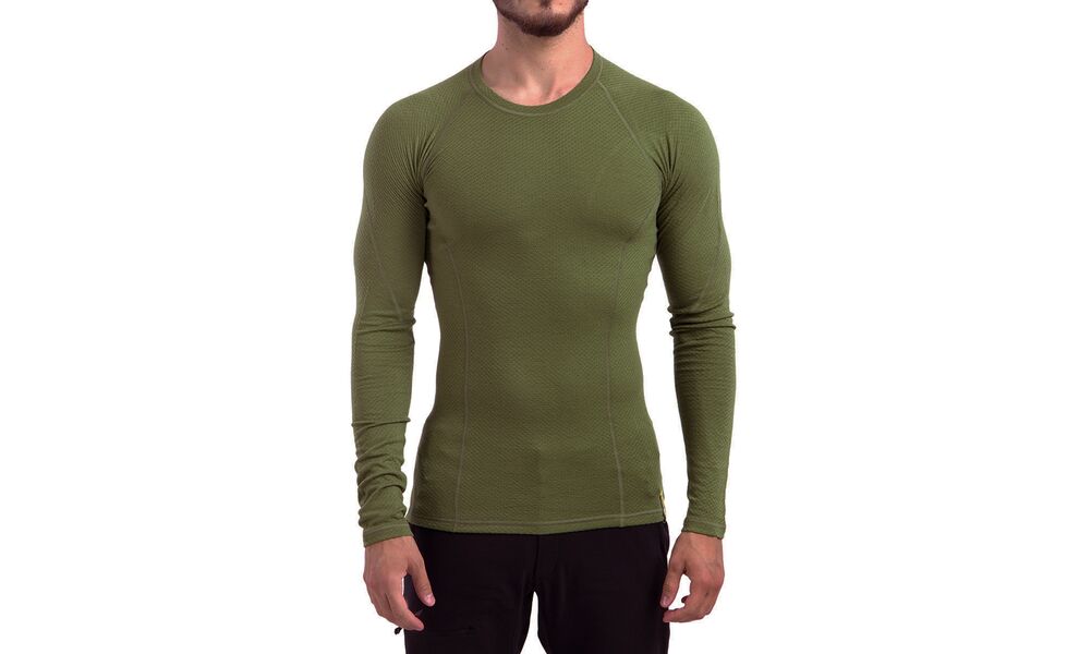 Термокофта чоловіча Sensor Merino DF (Safari), Колір виробника: Safari, Розмір виробника: M, зображення 7