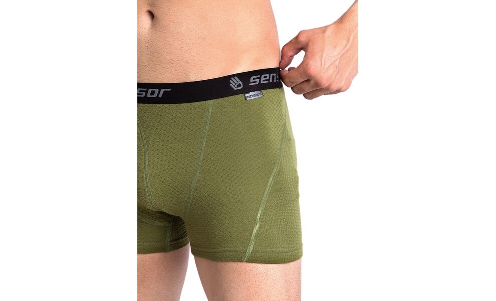 Термотруси чоловічі Sensor Merino DF (Safari), Колір виробника: Safari, Розмір: M, зображення 7