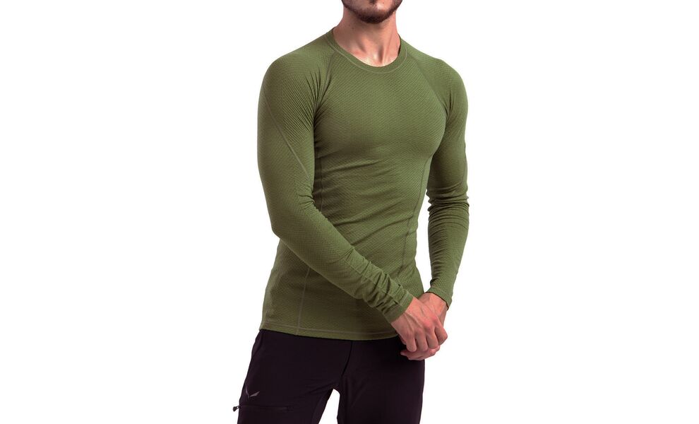 Термокофта чоловіча Sensor Merino DF (Safari), Колір виробника: Safari, Розмір виробника: XL, зображення 9