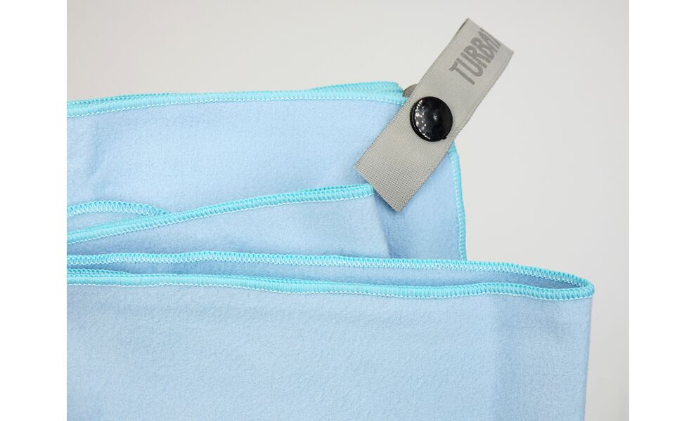 Компактний рушник з мікрофібри з чохлом Turbat Lagoon - S (Light Blue), 60х30 см, Тип розміру: S, Колір: Light Blue, зображення 4