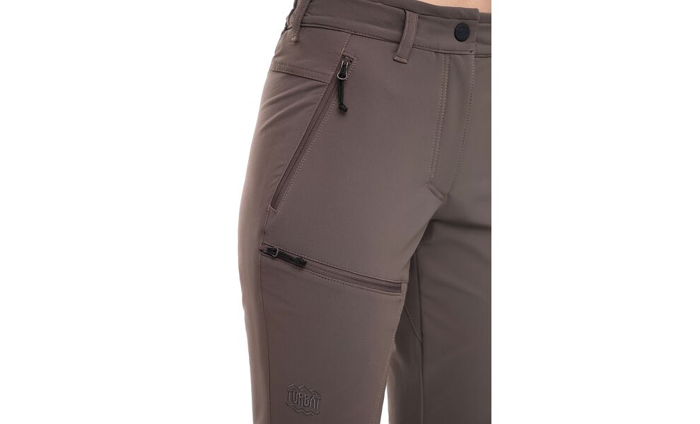 Штани жіночі Turbat Korab (Bungee Brown), Колір виробника: Bungee Brown, Розмір: XS, зображення 4