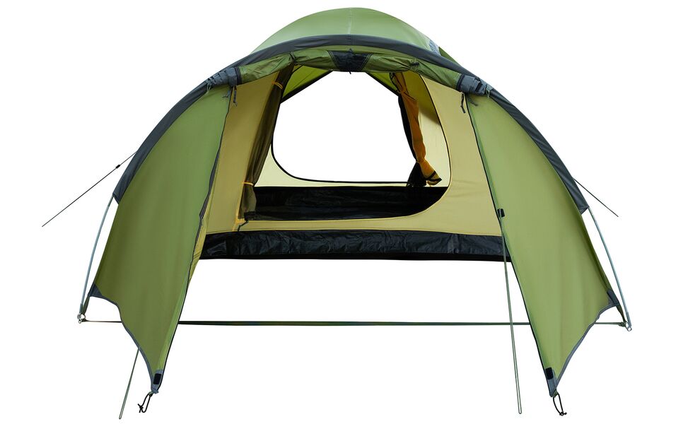 3-місний намет Tramp Twister 3 (Olive): двошаровий, з тамбуром, Кількість місць: 3, Колір: Olive, зображення 14