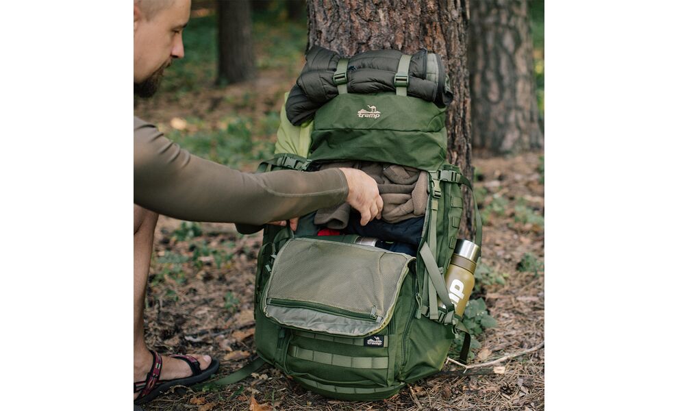 Тактичний рюкзак Tramp UTRP-048 Defender (Olive), 60 л, Об'єм: 60, Колір виробника: Olive, зображення 33