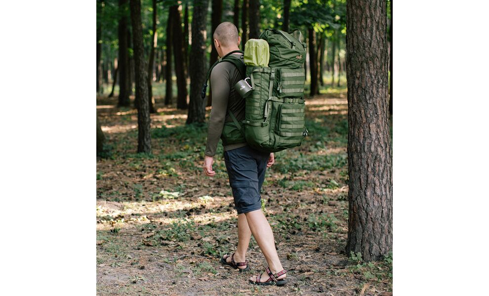 Тактичний рюкзак Tramp UTRP-049 Defender (Olive), 75 л, Об'єм: 75, Колір виробника: Olive, зображення 55