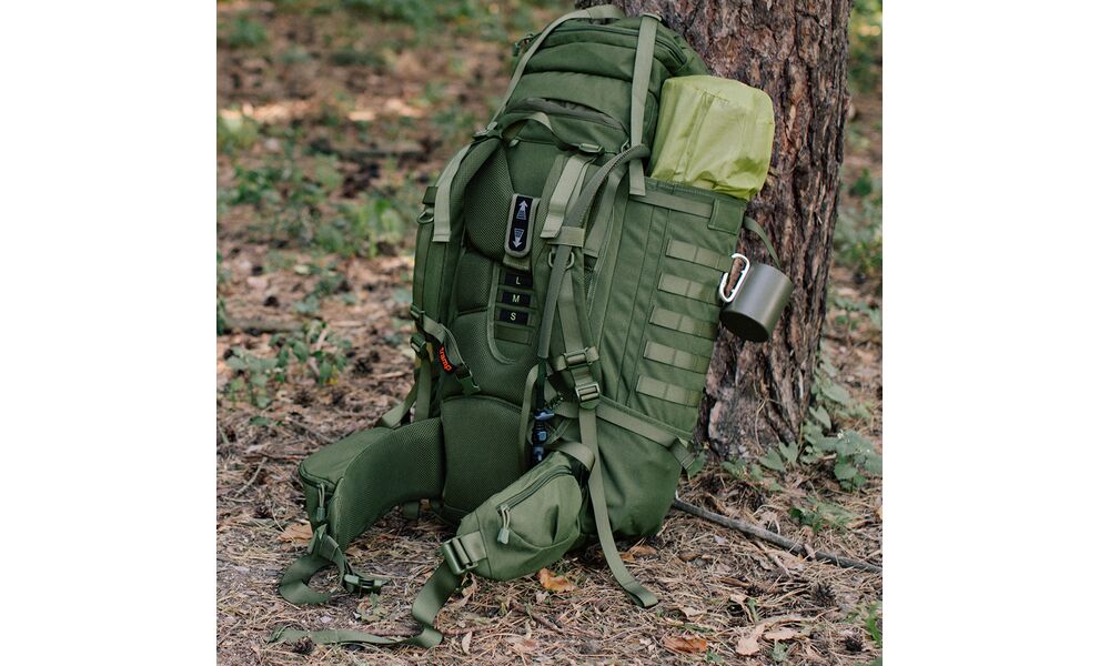 Тактичний рюкзак Tramp UTRP-048 Defender (Olive), 60 л, Об'єм: 60, Колір виробника: Olive, зображення 58