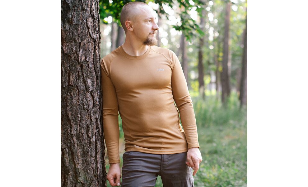 Термокофта чоловіча Tribe Coolpass (Coyote), Колір виробника: Coyote, Розмір виробника: 3XL, зображення 5