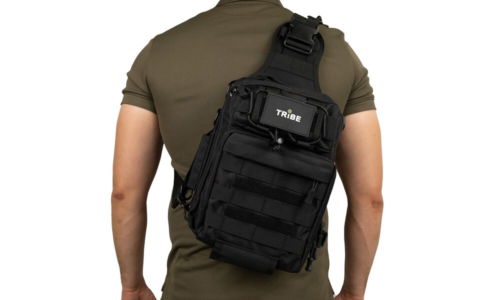 Сумка-слінг Tribe Sling Pack (Black), 6,5 л, Об'єм: 6,5, Колір виробника: Black, зображення 15