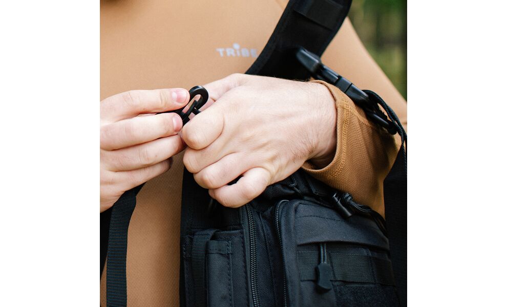 Сумка-слінг Tribe Sling Pack (Black), 6,5 л, Об'єм: 6,5, Колір виробника: Black, зображення 22