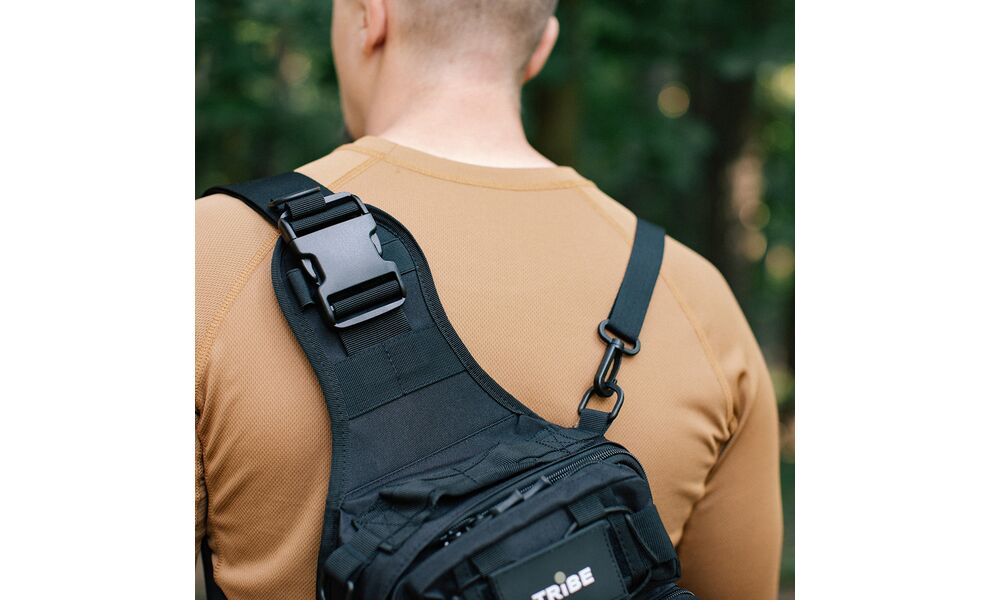 Сумка-слінг Tribe Sling Pack (Black), 6,5 л, Об'єм: 6,5, Колір виробника: Black, зображення 24