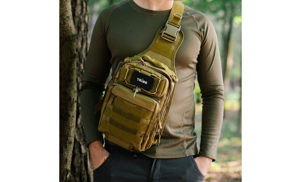 Сумка-слінг Tribe Sling Pack (Coyote), 6,5 л, Об'єм: 6,5, Колір виробника: Coyote, зображення 17