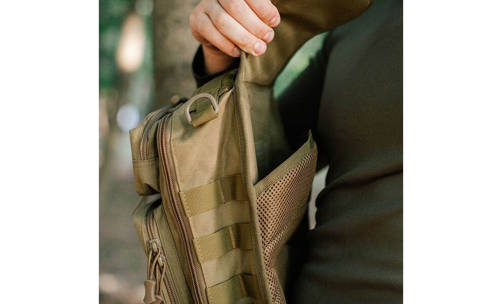 Сумка-слінг Tribe Sling Pack (Coyote), 6,5 л, Об'єм: 6,5, Колір виробника: Coyote, зображення 20