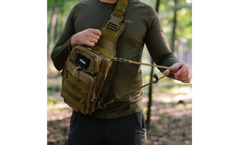 Сумка-слінг Tribe Sling Pack (Coyote), 6,5 л, Об'єм: 6,5, Колір виробника: Coyote, зображення 23