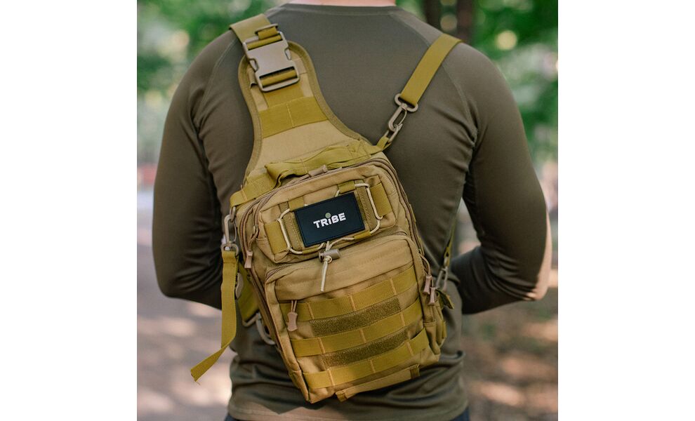 Сумка-слінг Tribe Sling Pack (Coyote), 6,5 л, Об'єм: 6,5, Колір виробника: Coyote, зображення 24