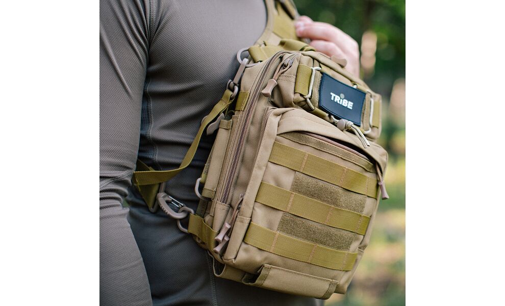 Сумка-слінг Tribe Sling Pack (Coyote), 6,5 л, Об'єм: 6,5, Колір виробника: Coyote, зображення 28