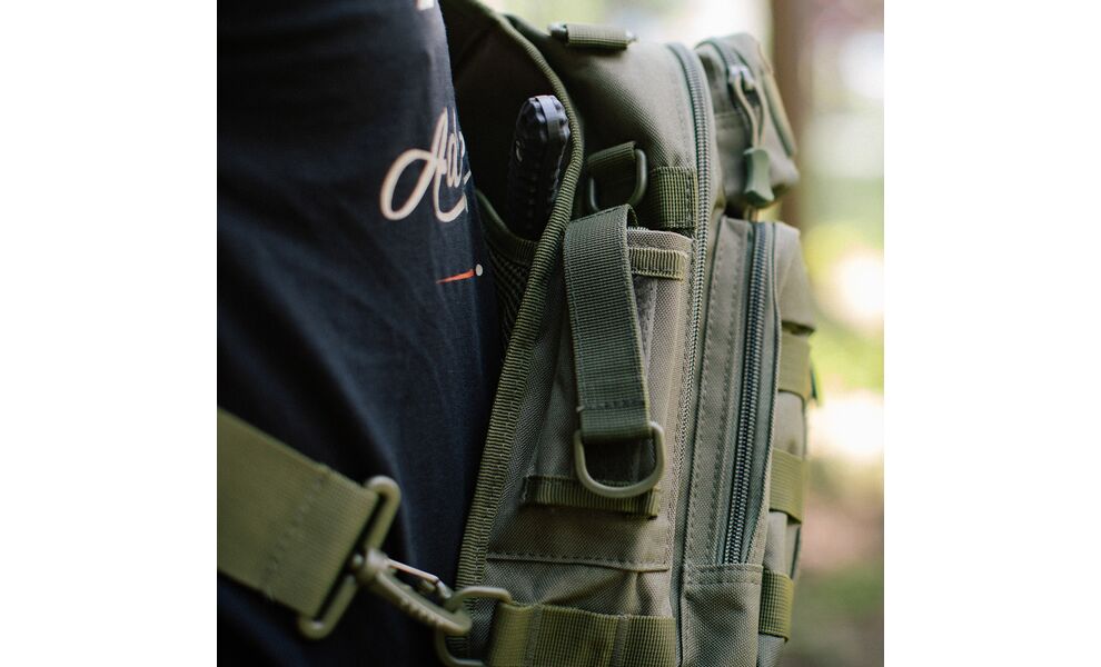 Сумка-слінг Tribe Sling Pack (Olive), 6,5 л, Об'єм: 6,5, Колір виробника: Olive, зображення 21