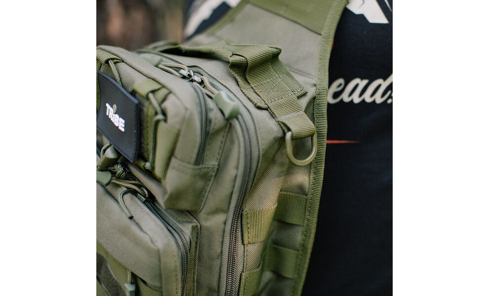 Сумка-слінг Tribe Sling Pack (Olive), 6,5 л, Об'єм: 6,5, Колір виробника: Olive, зображення 23