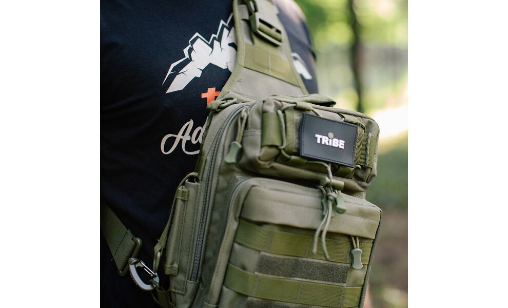Сумка-слінг Tribe Sling Pack (Olive), 6,5 л, Об'єм: 6,5, Колір виробника: Olive, зображення 25