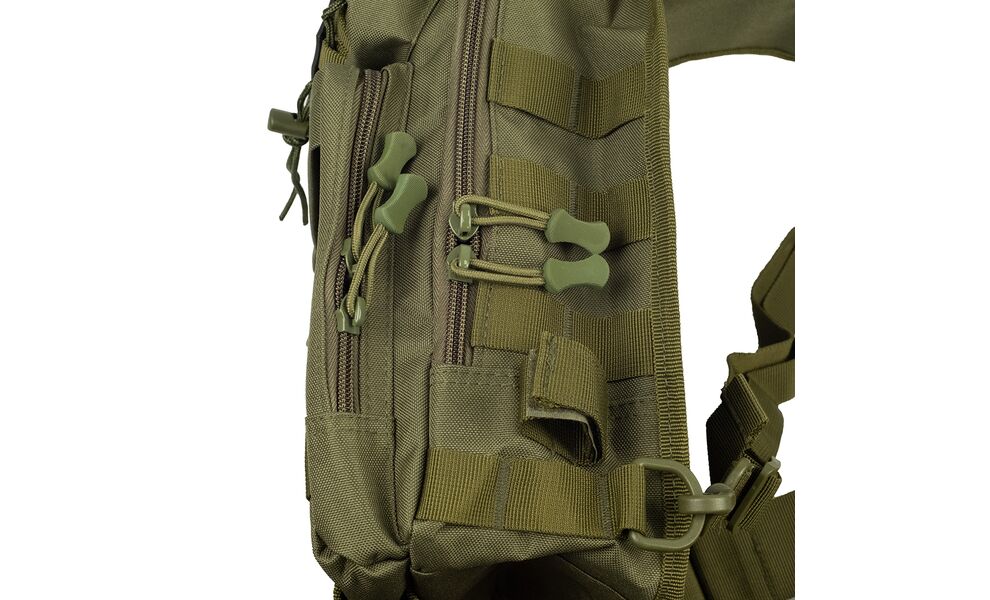 Сумка-слінг Tribe Sling Pack (Olive), 6,5 л, Об'єм: 6,5, Колір виробника: Olive, зображення 9