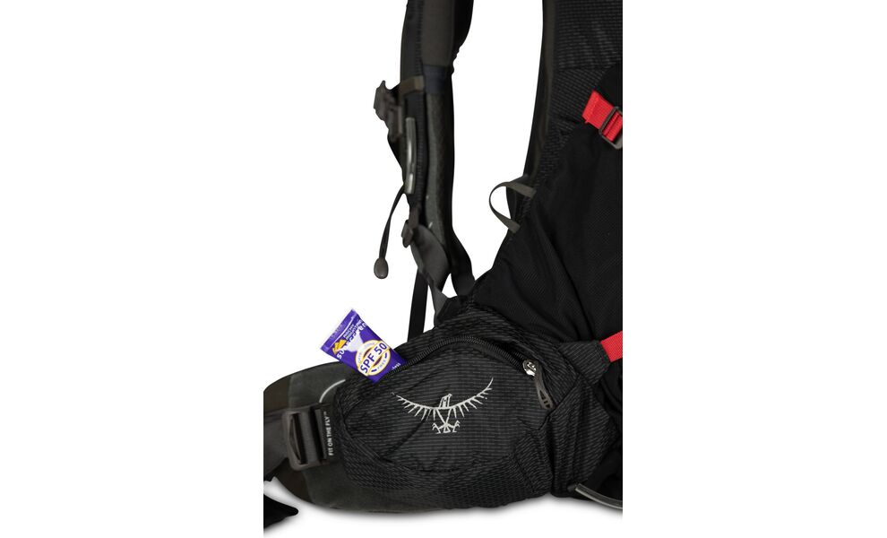 Рюкзак Osprey Aether Plus 100 - S/M (Black), Об'єм: 98, Колір виробника: Black, Тип розміру спинки: S/M, зображення 10